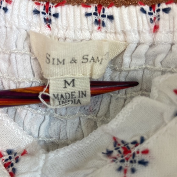 White Embroidered Sundress - Picture 11 of 16